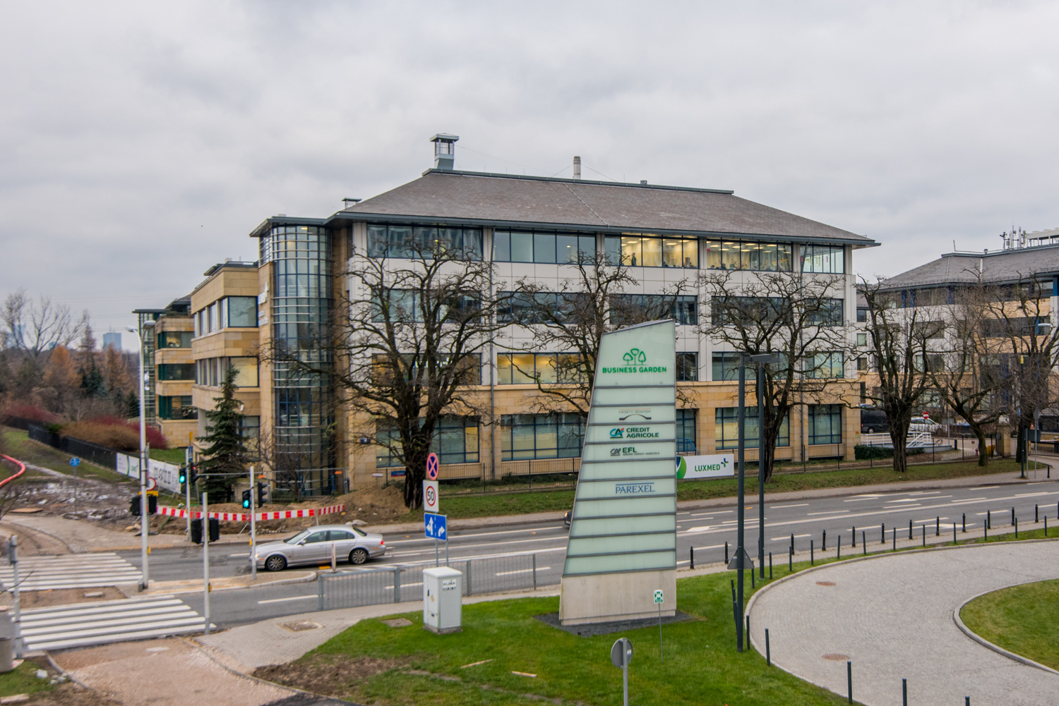 Zdjęcie architektury budynku Wiśniowy Business Park